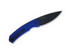 Magic 2 - 3.75” Blade Scale Release Auto / Solid Blue Handle / DLC Black Blade