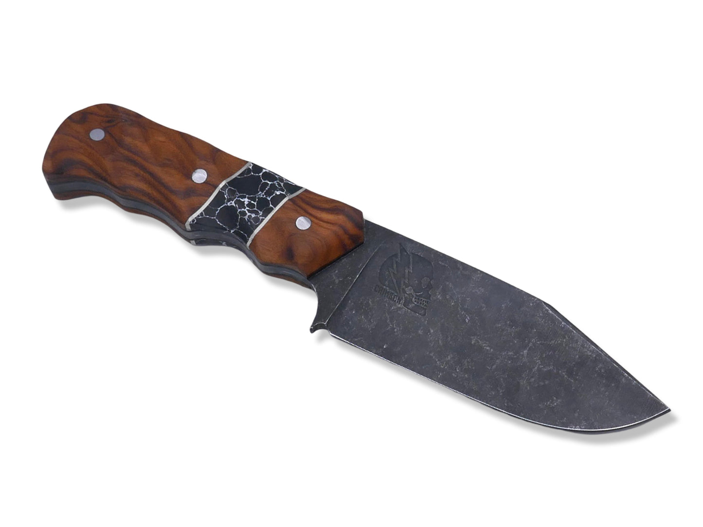 Slayer - Dark Stonewash / Iron Wood / Nickel / Tru Stone Handle