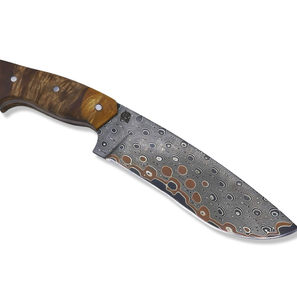 Bush Whacker x Vegas Forge Copper San Mai Bushcraft Knife