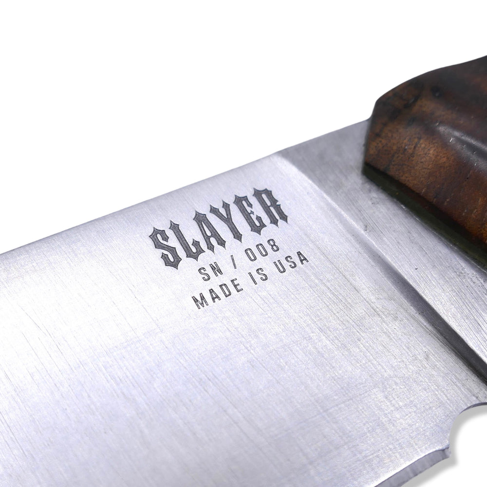 
                      
                        Slayer Mini - Satin / Hawaiian Koa Scales / OD Green G-10 Liner
                      
                    