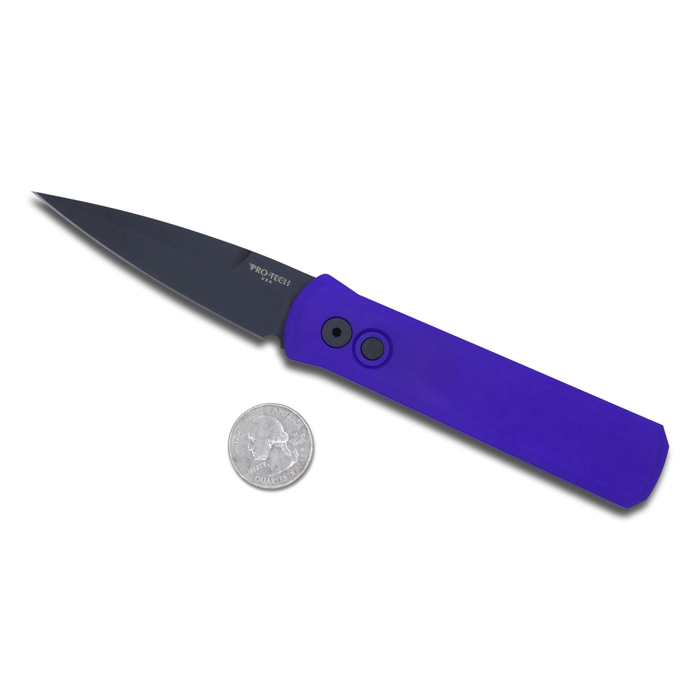 
                      
                        Godson - Purple Handle / Black 3.15” Blade - Crimson Tactical
                      
                    