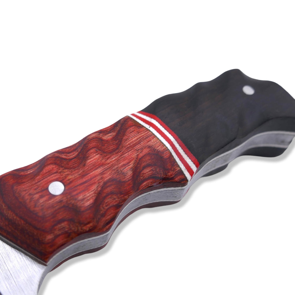 
                      
                        Slayer Mini - Satin / Rosewood / Red and White G-10 Inlay / Ebony / White G-10 Liner
                      
                    