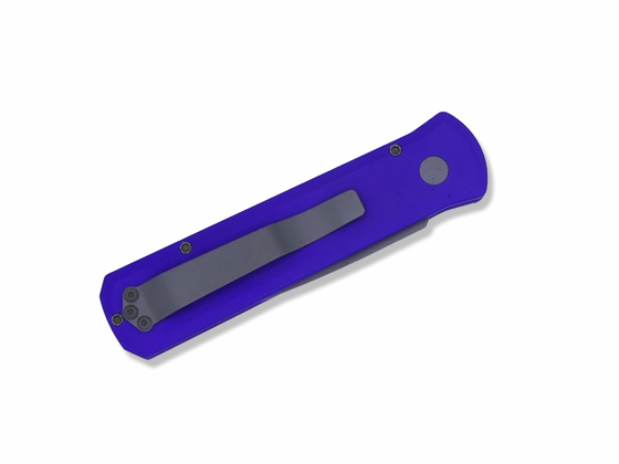 Godson - Purple Handle / Bead Blasted 3.15” Blade