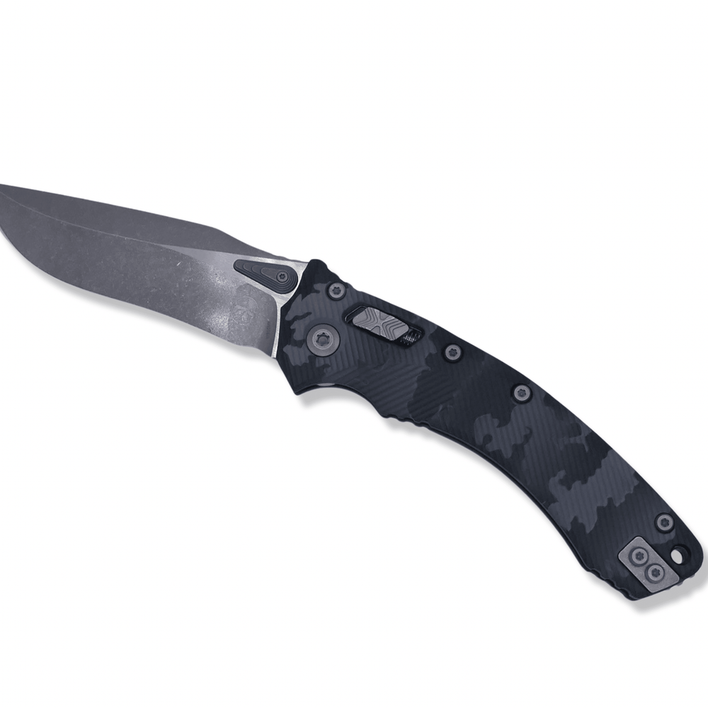 Amphibian Ram-Lok - Urban Camo Fluted Aluminum Handle / Apocalyptic Hardware/ ( TYPE III ) - Crimson Tactical