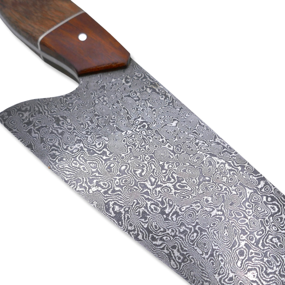 
                      
                        Custom Vegas Forge Stainless Damascus Gyuto
                      
                    