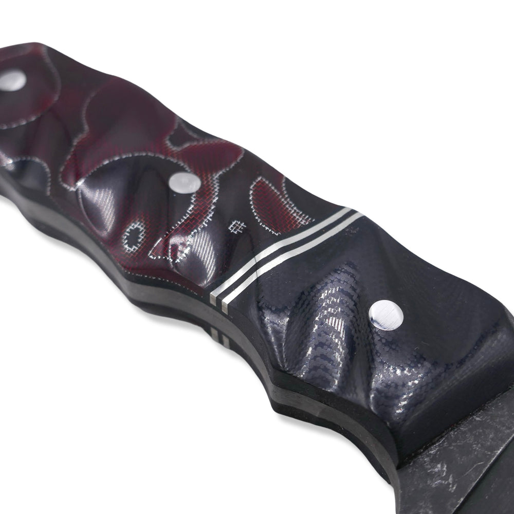 
                      
                        Slayer - Dark Stonewash / Black G-10 / Double Nickel Split / Red Raffir
                      
                    