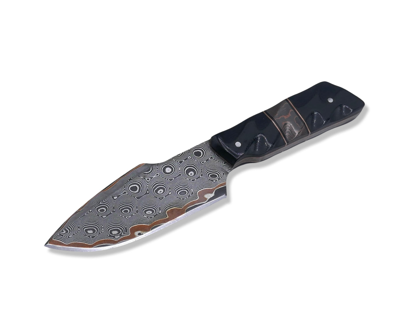 The Ripper x VEGAS FORGE - Custom Copper San Mai Field Craft Knife