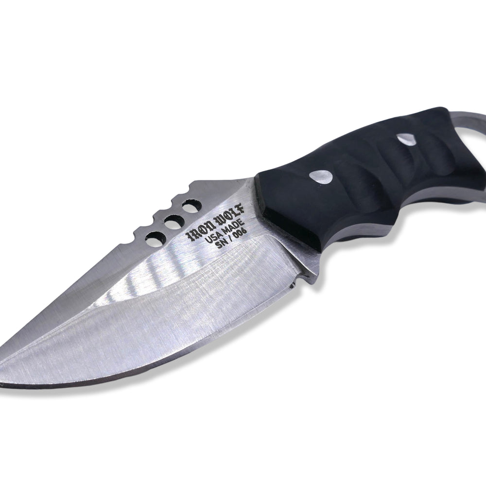 
                      
                        IRON WOLF - Satin / Alumalite Black Handle
                      
                    