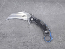  Used DEFCON D2 and Titanium Fixed Knife Karambit