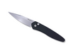Newport - Black Handle W/ Stonewash Blade