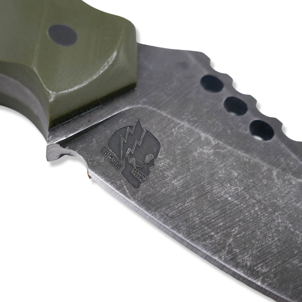 
                      
                        IRON WOLF - Dark Stonewash / OD Green G-10 / Carbon Fiber Pins
                      
                    