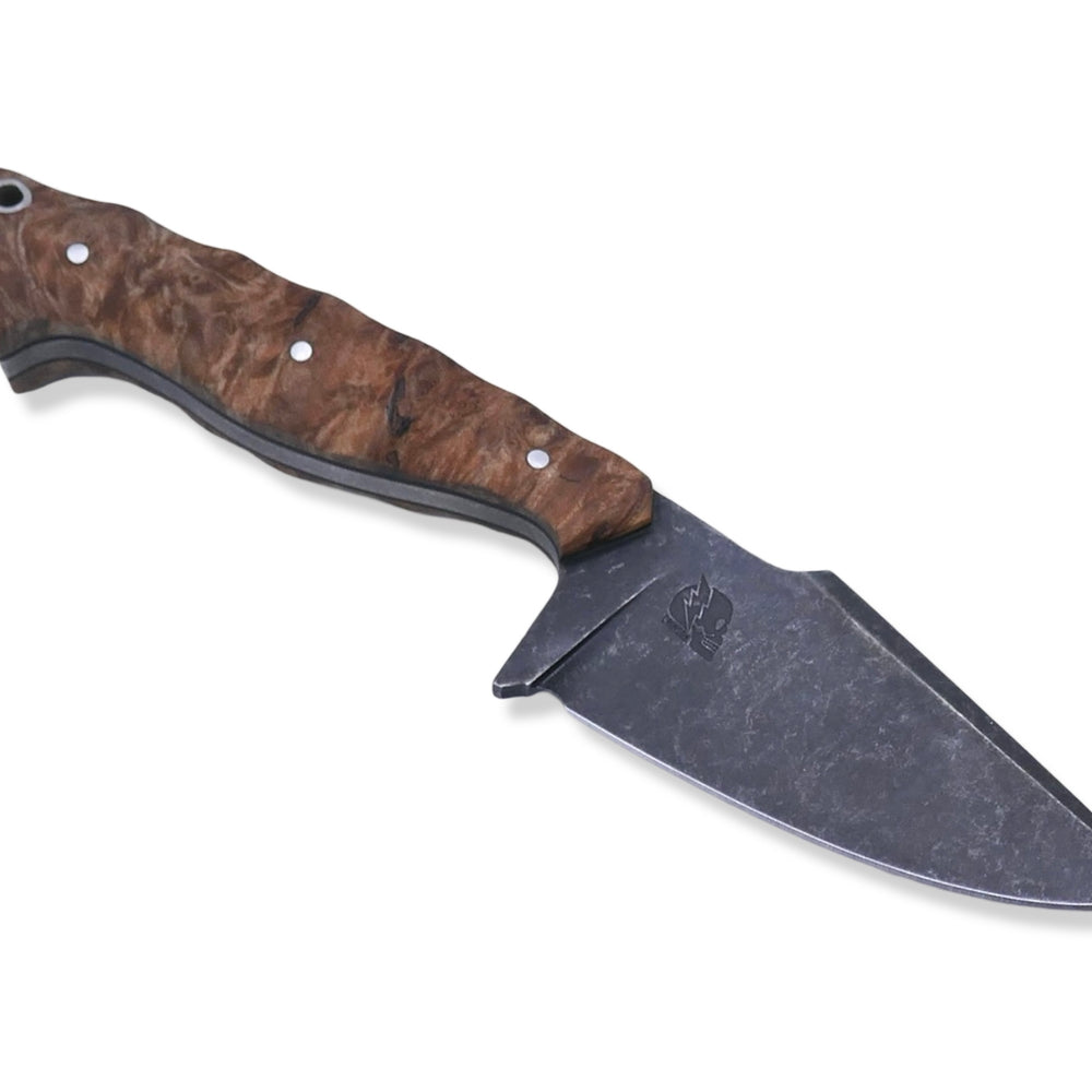 Reaper - Dark Stonewash / Maple Burl Handle