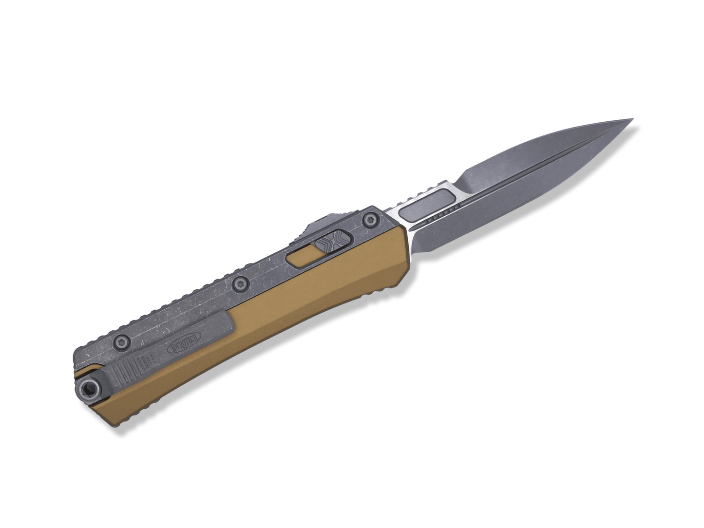 Glykon Bayonet - Tan / Apocalyptic / Nickel Boron Internals - Crimson Tactical