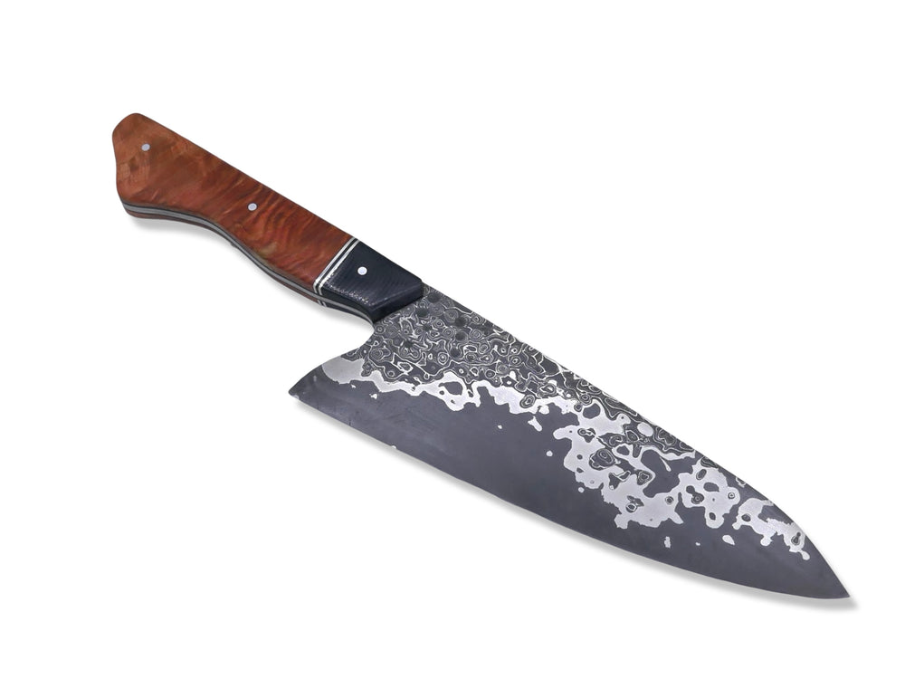 Custom Vegas Forge Stainless Damascus Gyuto