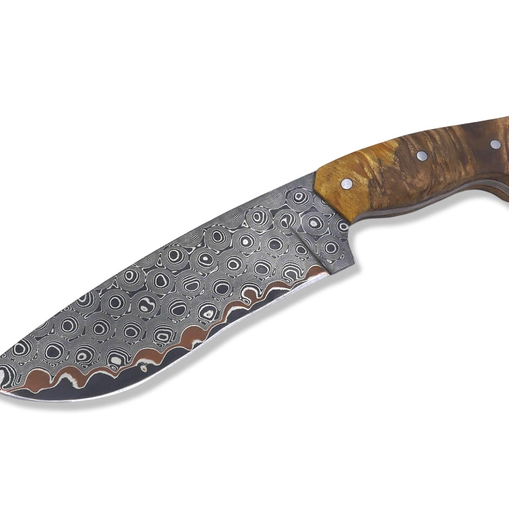 Bush Whacker x Vegas Forge Copper San Mai Bushcraft Knife