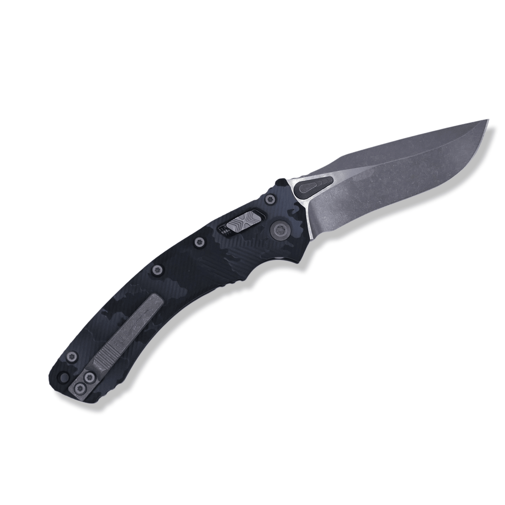 Amphibian Ram-Lok - Urban Camo Fluted Aluminum Handle / Apocalyptic Hardware/ ( TYPE III ) - Crimson Tactical