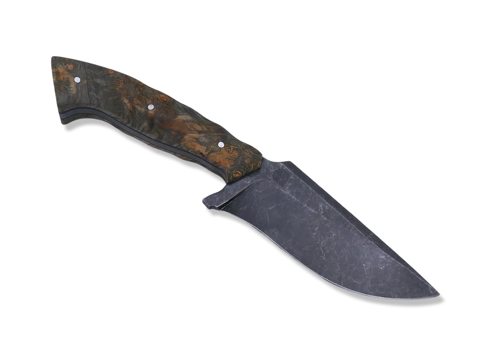 Destroyer - Dark Stonewash / Dyed Black Maple Burl