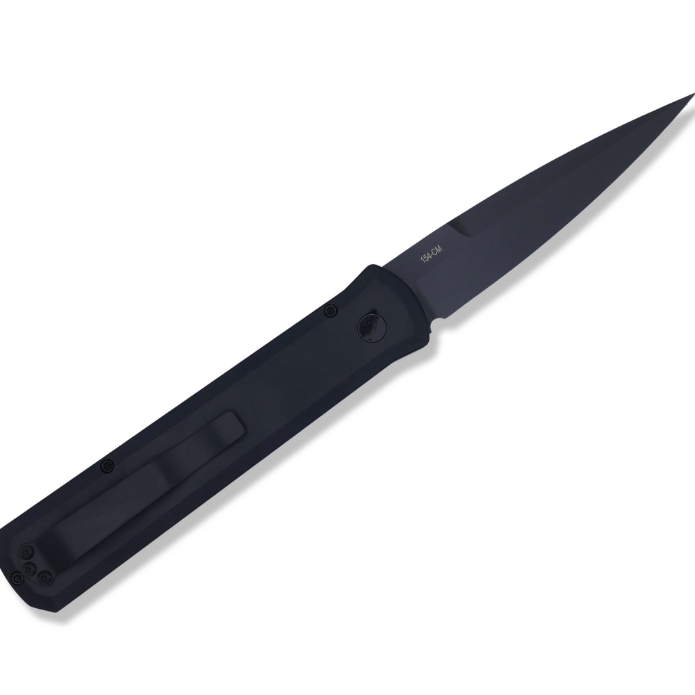 Godfather - SWAT / Black Handle / Black Hardware / Black Blade - Crimson Tactical