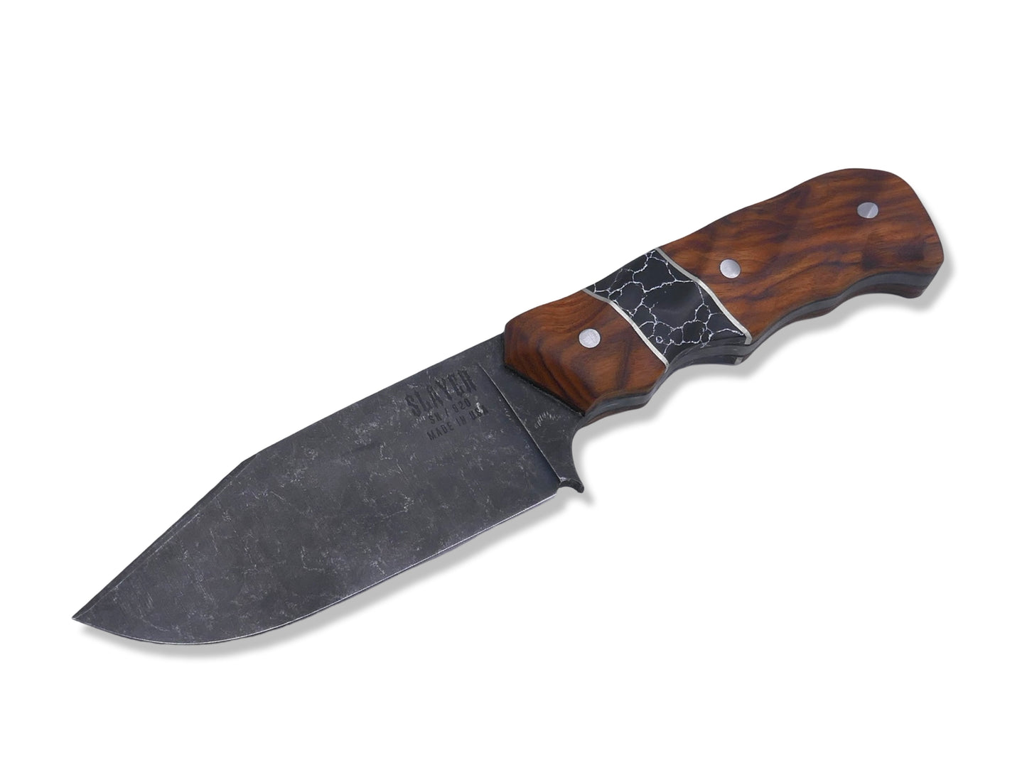 Slayer - Dark Stonewash / Iron Wood / Nickel / Tru Stone Handle