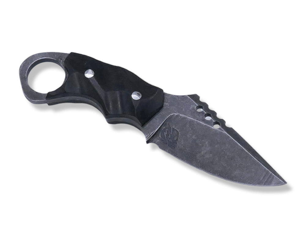 IRON WOLF - Dark Stonewash / Ebony Handle