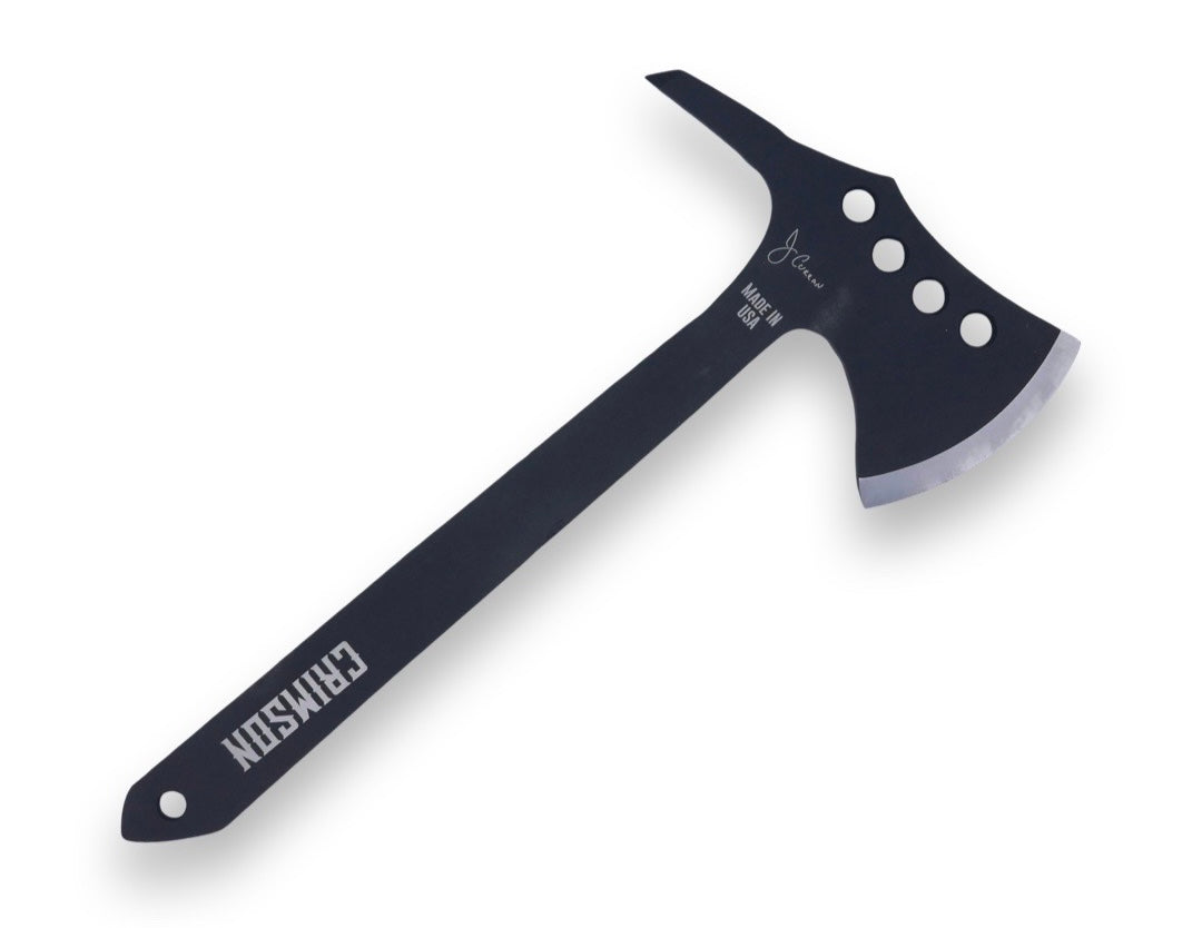 BERSERKER - STEALTH TACTICAL AXE - Crimson Tactical