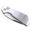 Strider PT+ - Hand Satin / 17-4 Stainless Steel Chassis / Satin Hardware / Black Lip Pearl Button / Mike Irie Compound Hand Ground 154CM Blade
