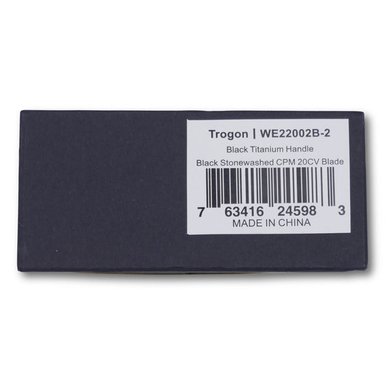 Trogon - Black Titanium / Black Stonewash
