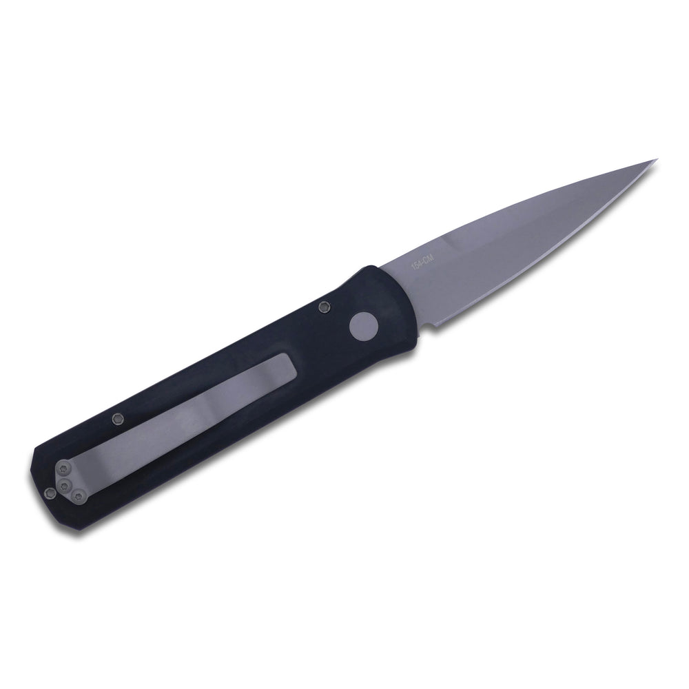 
                      
                        Godson - Black Handle / Bead Blasted 3.15” Blade - Crimson Tactical
                      
                    