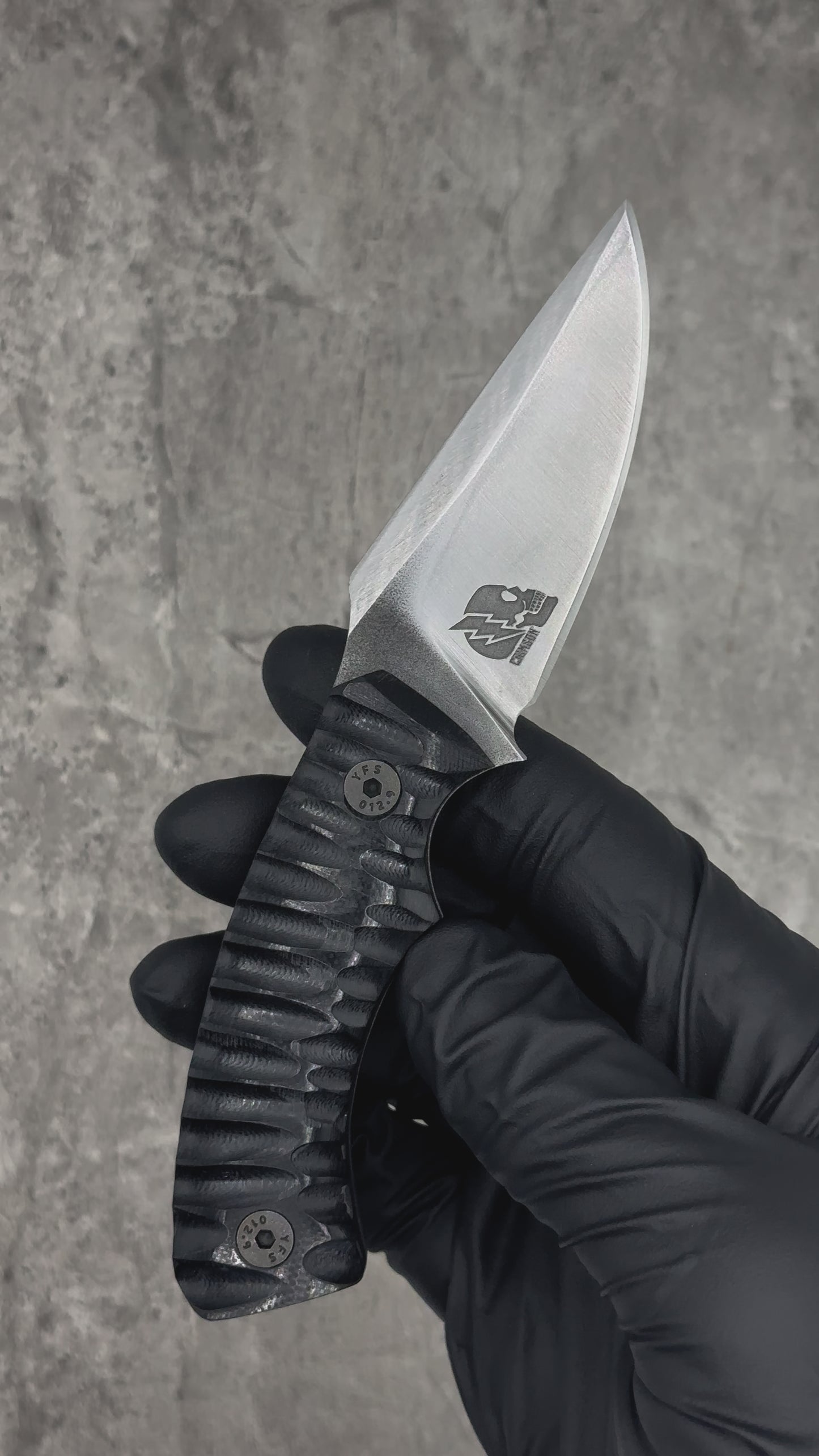 Mini Terror - Textured G-10 Handle