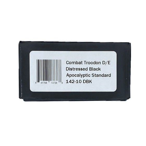 Combat Troodon D/E - Distressed Black Apocalyptic Standard