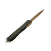 ULTRATECH D/E - Carbon Fiber Top / Bronze Standard Blade / Ringed Harware