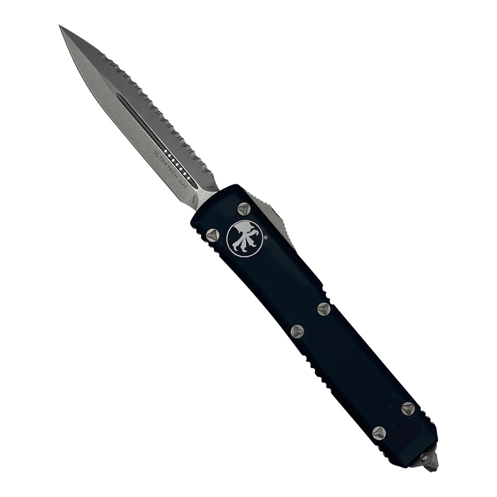 
                      
                        ULTRATECH D/E - Stonewash Full Serrated - Crimson Tactical
                      
                    