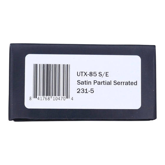 UTX-85 S/E - Satin Partial Serrated