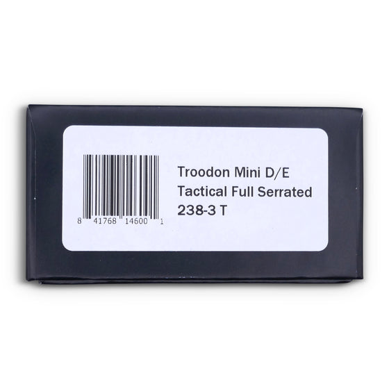 Troodon Mini D/E - Tactical Full Serrated